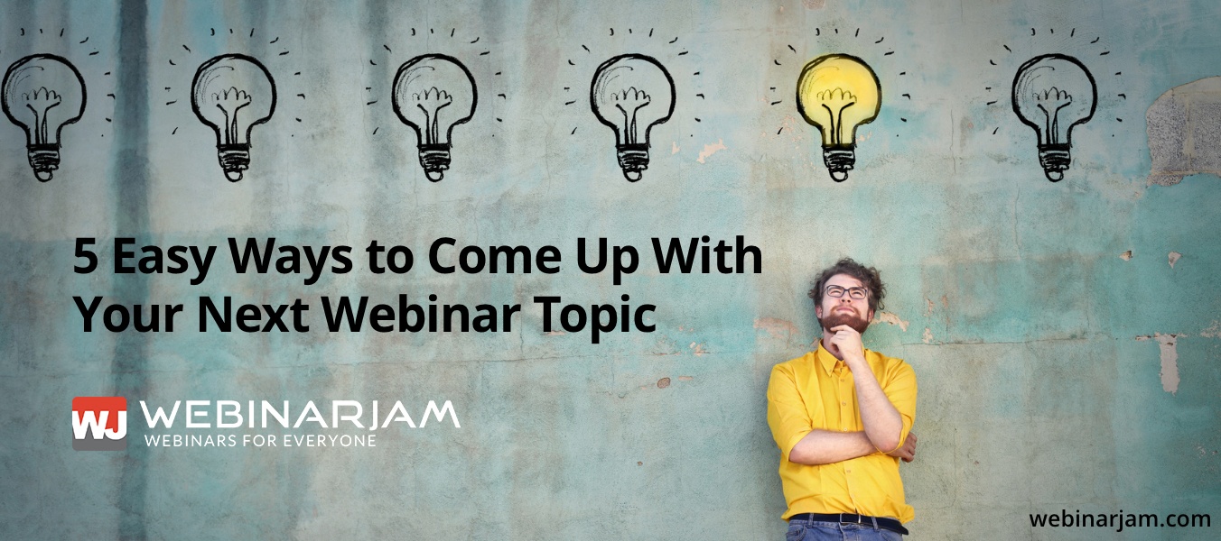 Webinar Topic Brainstorm
