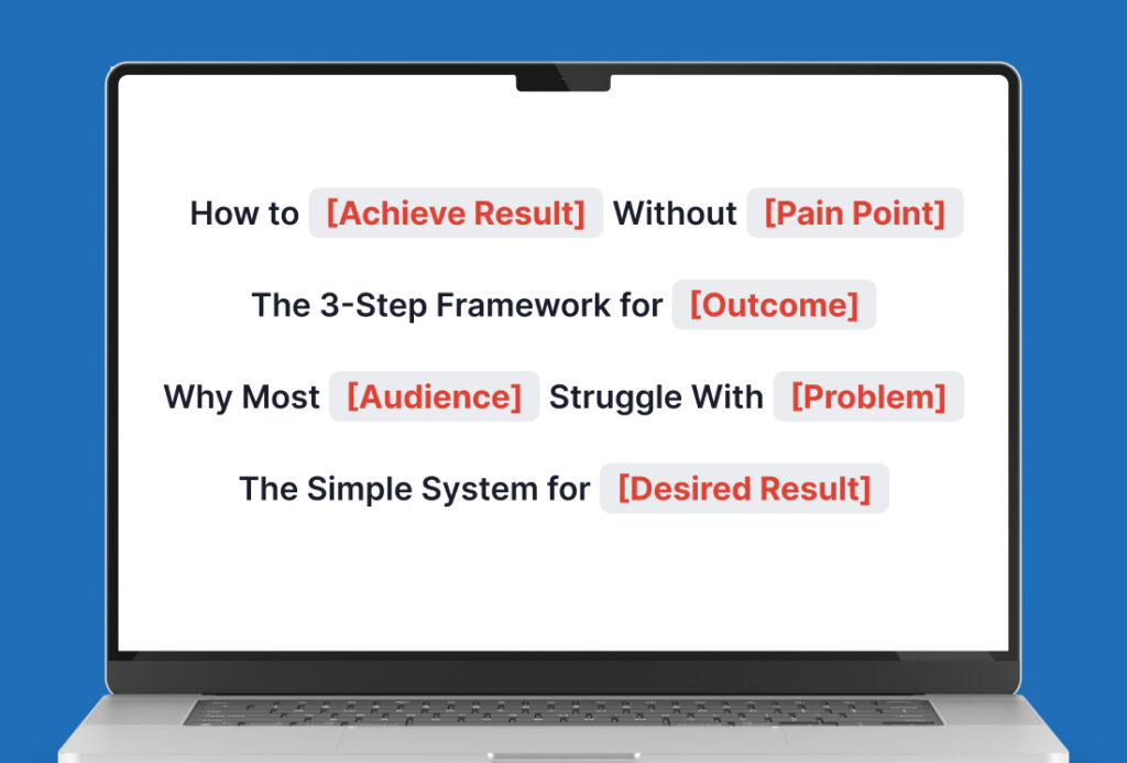 Webinar title formulas for creating high-converting webinar topics
